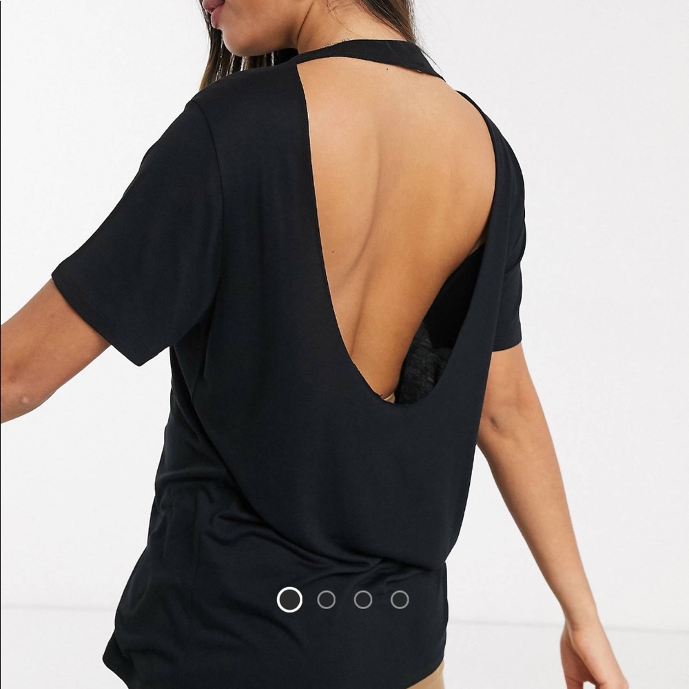 ASOS Open back t shirt